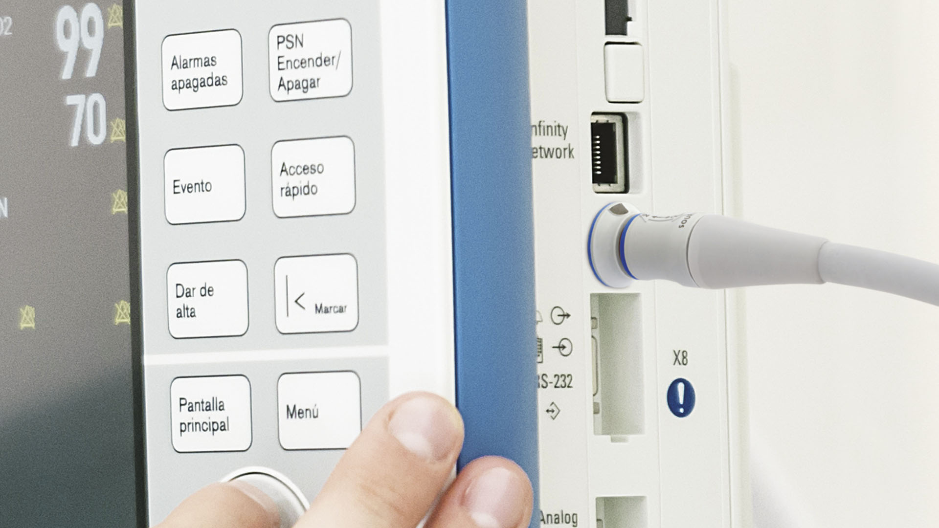 Connectors for patient monitoring