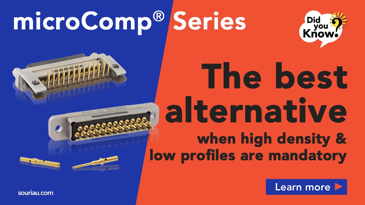 Microcomp high density connectors