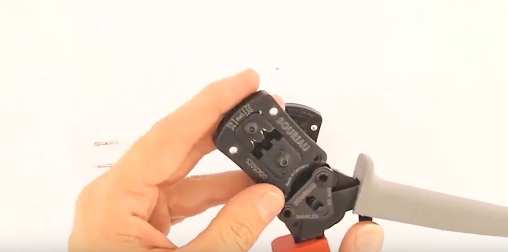 How to change the head of a shandles crimp tool