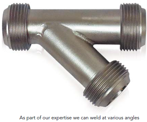 Various welding angles Various welding angles